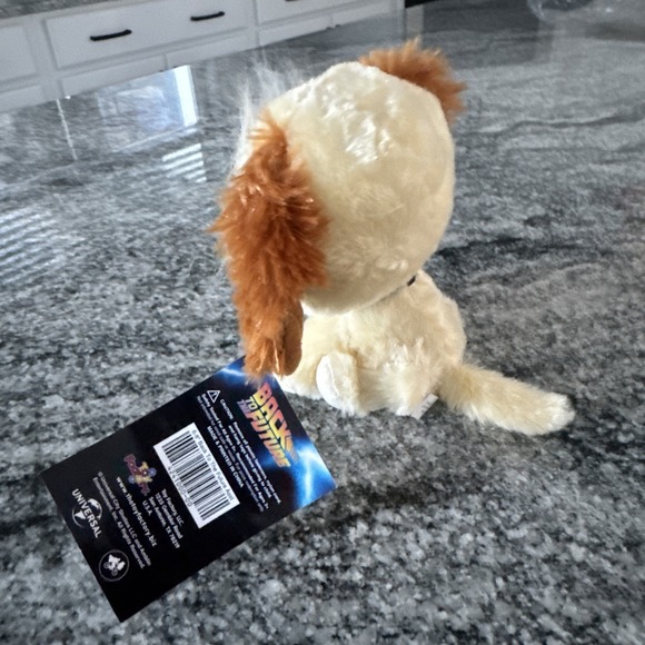 Back to the Future Einstein Plush 6"-7" Chibi Dog Stuffed Animal Toy NEW NWT - Picture 4 of 9